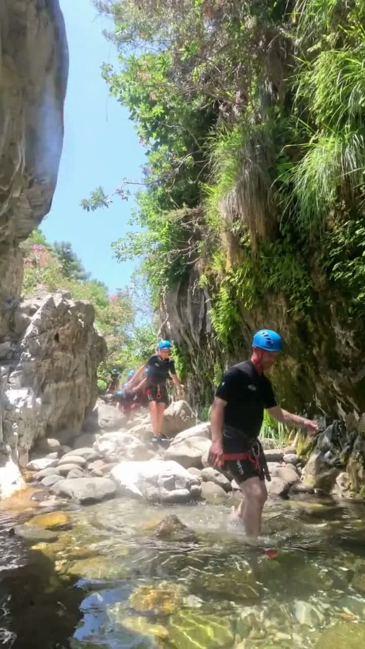 Walking the Guadalmina canyon at Benahavís