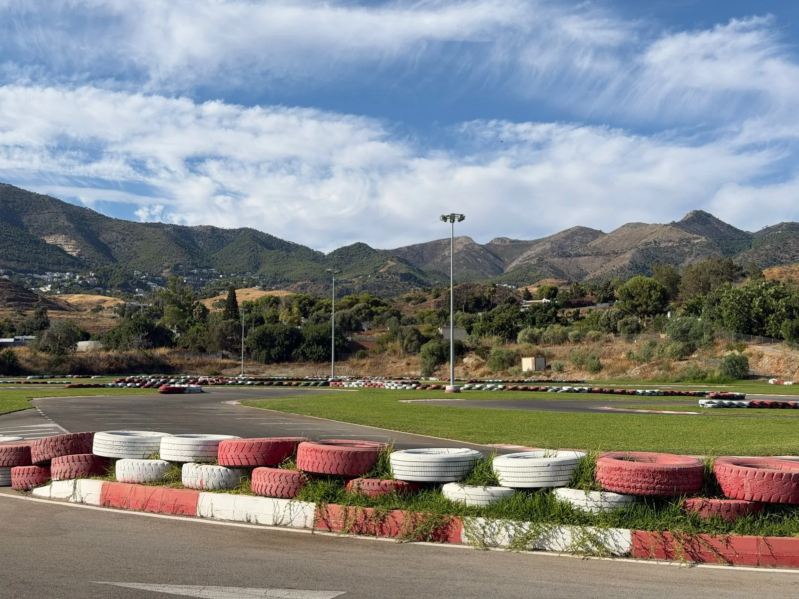 At the Karting Experience circuit