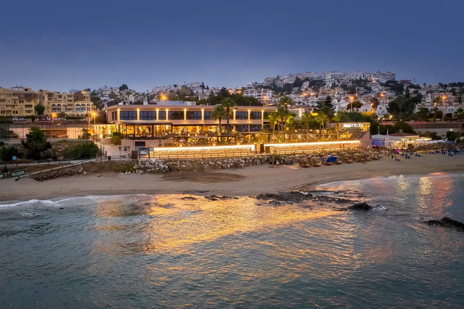 Arriving at Max Beach at dusk